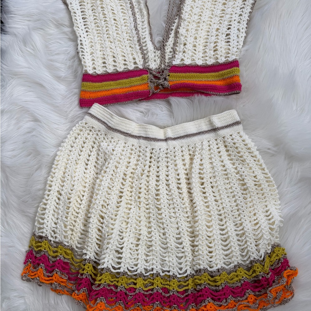 My beachy side crochet set - Picture 3 of 4
